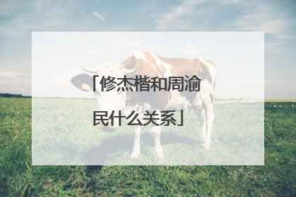 修杰楷和周渝民什么关系