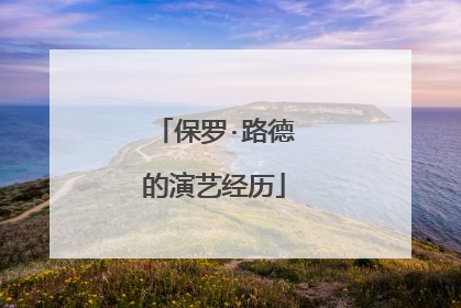 保罗·路德的演艺经历