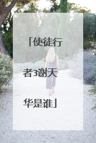 使徒行者3谢天华是谁