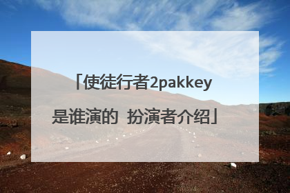 使徒行者2pakkey是谁演的 扮演者介绍