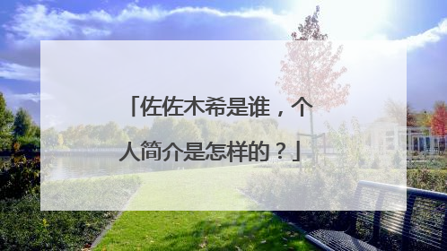 佐佐木希是谁,个人简介是怎样的?