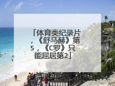 体育类纪录片，《舒马赫》第5，《C罗》只能屈居第2