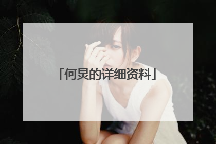 何炅的详细资料