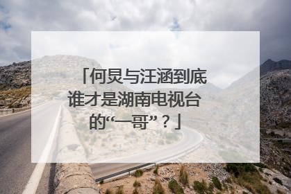 何炅与汪涵到底谁才是湖南电视台的“一哥”?