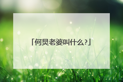 何炅老婆叫什么?