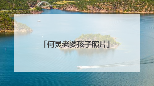 何炅老婆孩子照片