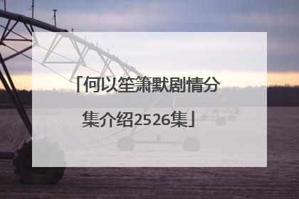 何以笙箫默剧情分集介绍2526集