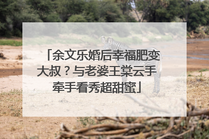 余文乐婚后幸福肥变大叔?与老婆王棠云手牵手看秀超甜蜜