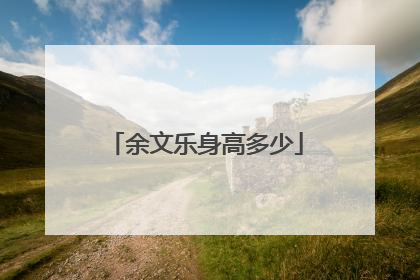 余文乐身高多少