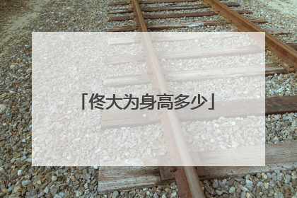 佟大为身高多少