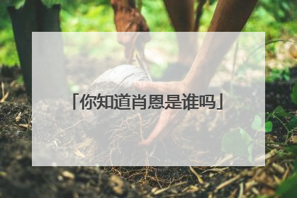 你知道肖恩是谁吗