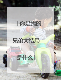 你是我的兄弟大结局是什么