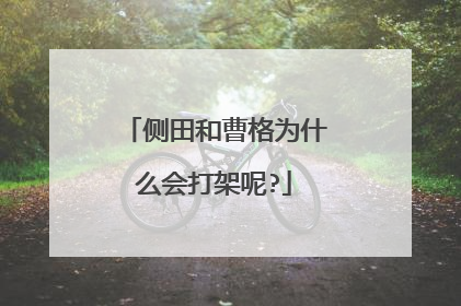 侧田和曹格为什么会打架呢?