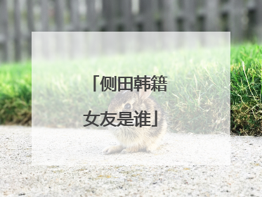 侧田韩籍女友是谁