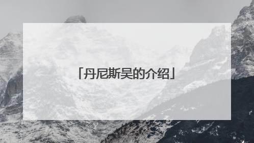 丹尼斯吴的介绍