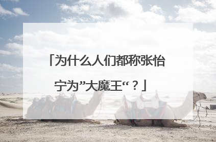 为什么人们都称张怡宁为”大魔王“？