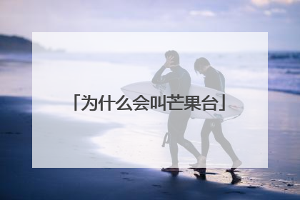 为什么会叫芒果台