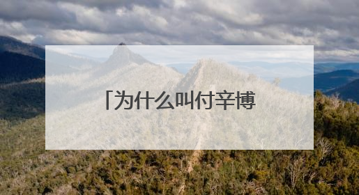 为什么叫付辛博和孝敏西米夫妇