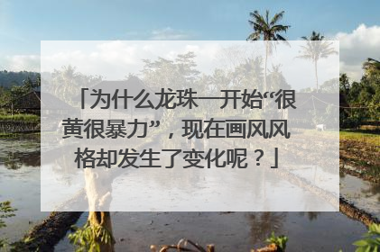 为什么龙珠一开始“很黄很暴力”,现在画风风格却发生了变化呢?