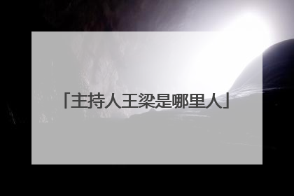 主持人王梁是哪里人