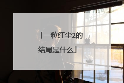一粒红尘2的结局是什么