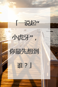 一说起“小虎牙”，你最先想到谁？