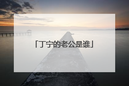 丁宁的老公是谁