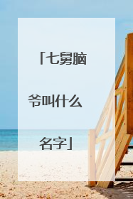 七舅脑爷叫什么名字