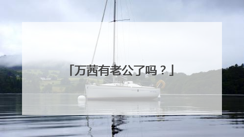 万茜有老公了吗?