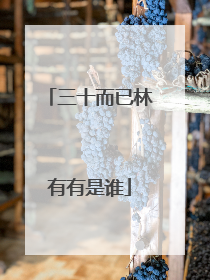 三十而已林有有是谁