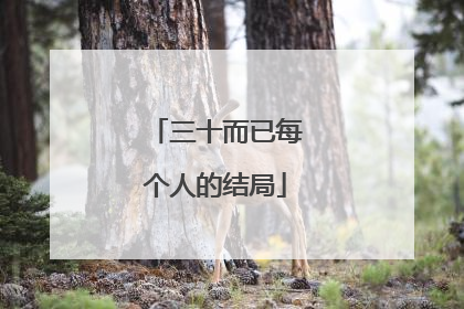 三十而已每个人的结局