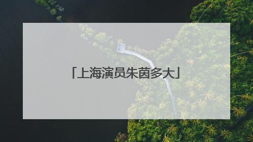 上海演员朱茵多大