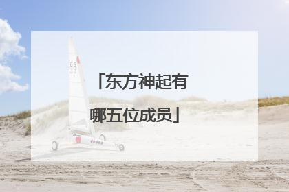 东方神起有哪五位成员