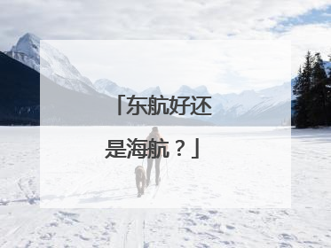 东航好还是海航？