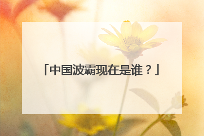 中国波霸现在是谁？