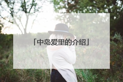 中岛爱里的介绍