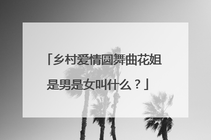 乡村爱情圆舞曲花姐是男是女叫什么？