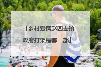 乡村爱情赵四去镇政府打架是哪一部