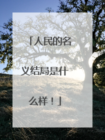 人民的名义结局是什么样！