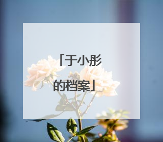 于小彤的档案