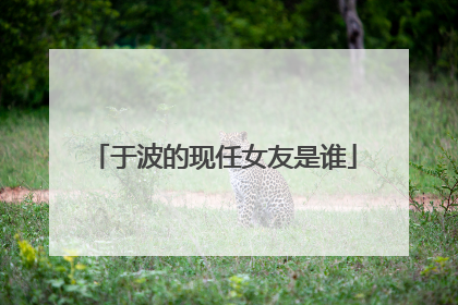 于波的现任女友是谁