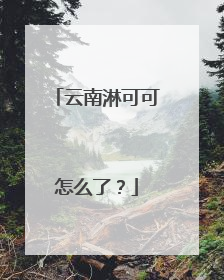 云南淋可可怎么了?