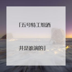 五号特工组酒井是谁演的