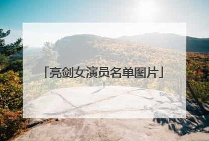 亮剑女演员名单图片