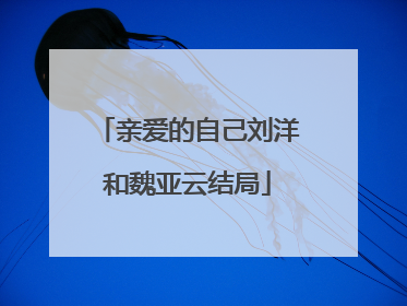 亲爱的自己刘洋和魏亚云结局