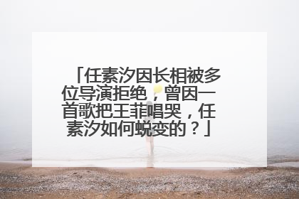 任素汐因长相被多位导演拒绝,曾因一首歌把王菲唱哭,任素汐如何蜕变的?
