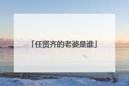 任贤齐的老婆是谁