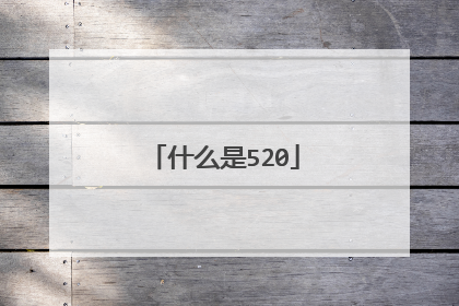 什么是520