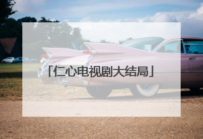 仁心电视剧大结局