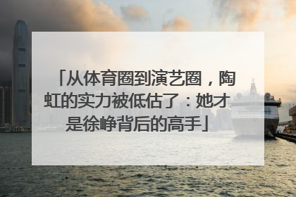 从体育圈到演艺圈，陶虹的实力被低估了：她才是徐峥背后的高手